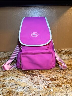 Lacoste Hot Pink Backpack
